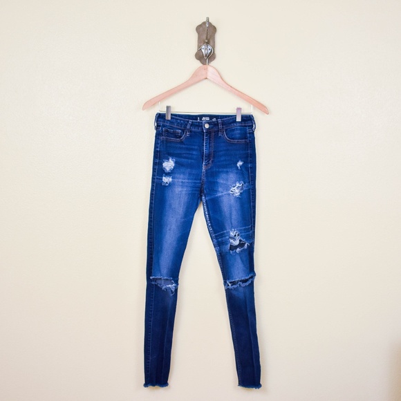 Hollister Denim - HOLLISTER Super Skinny High Rise Jeans Size 5 / 27